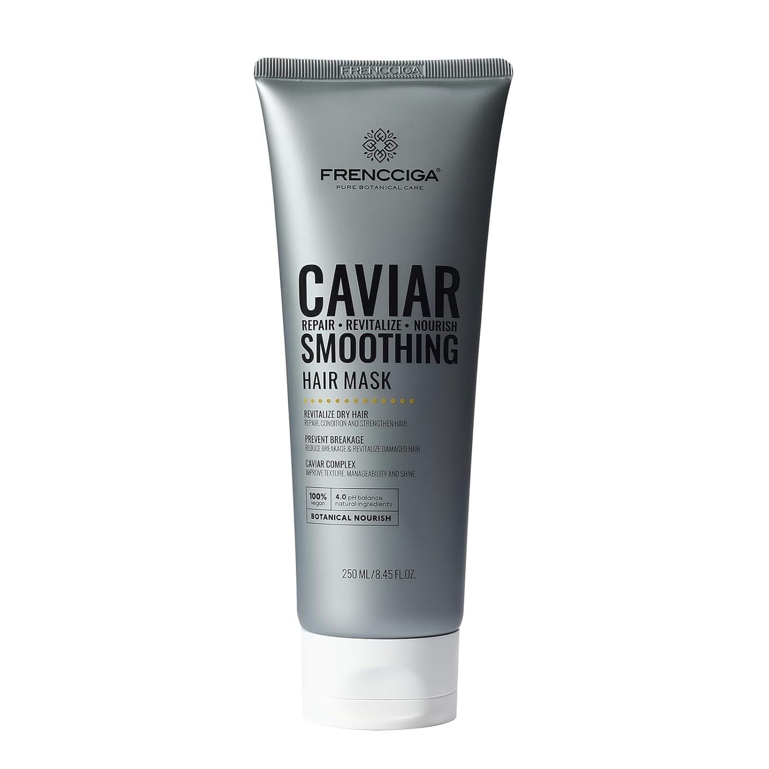 FRENCCIGA Caviar Hair Mask – Replenishing Moisture for Dry Hair with Luxurious Caviar Complex (8.45 oz)