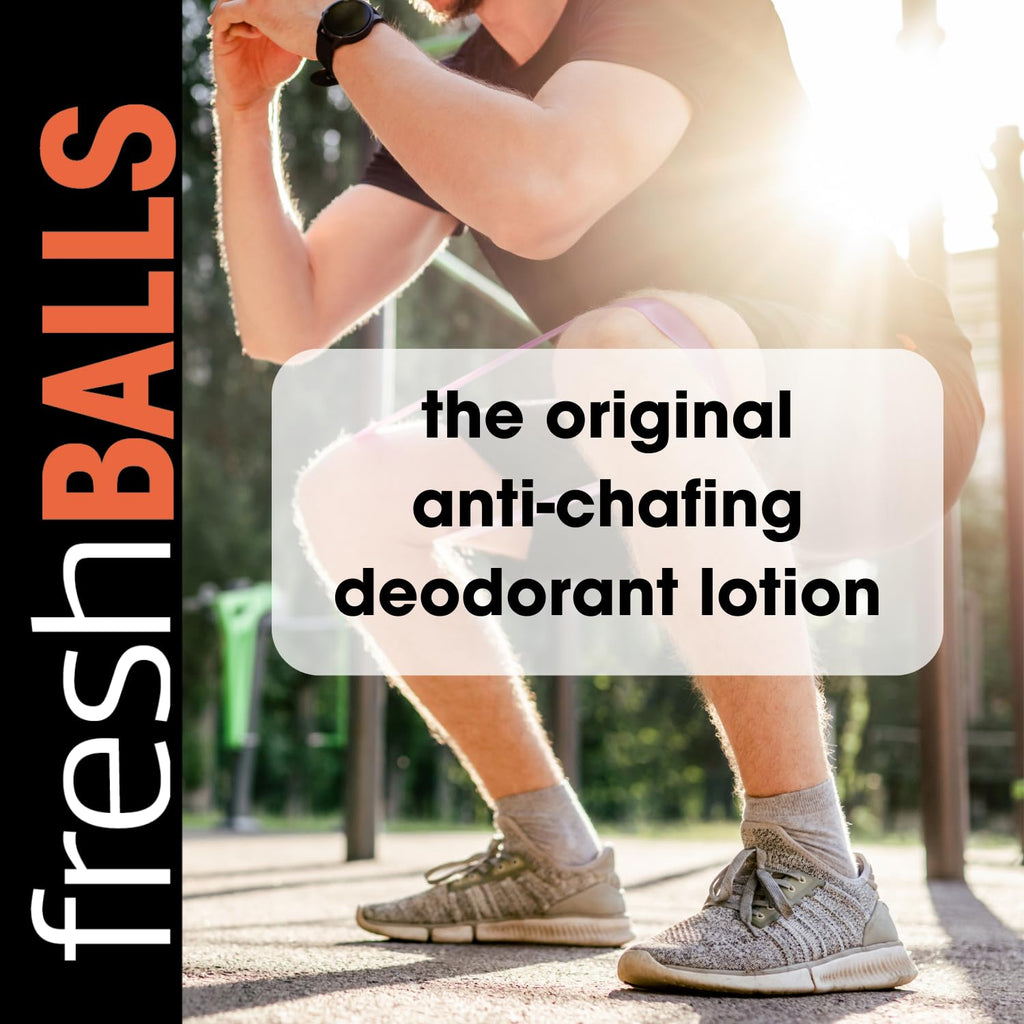 Fresh Body FB Fresh Balls On-The-Go Anti Chafing Lotion – 30 Travel Pack (0.07 fl oz each) for Men