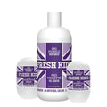 Fresh Kidz Body Wash 16.9 fl oz + 2 Roll-On Deodorants (1.86 fl oz) – Girls Purple Set for Kids & Teens