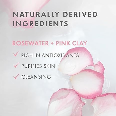 Freshwater Farm Australia Castile Bar Soap – Rosewater + Pink Clay | Triple-Milled, Australian Made