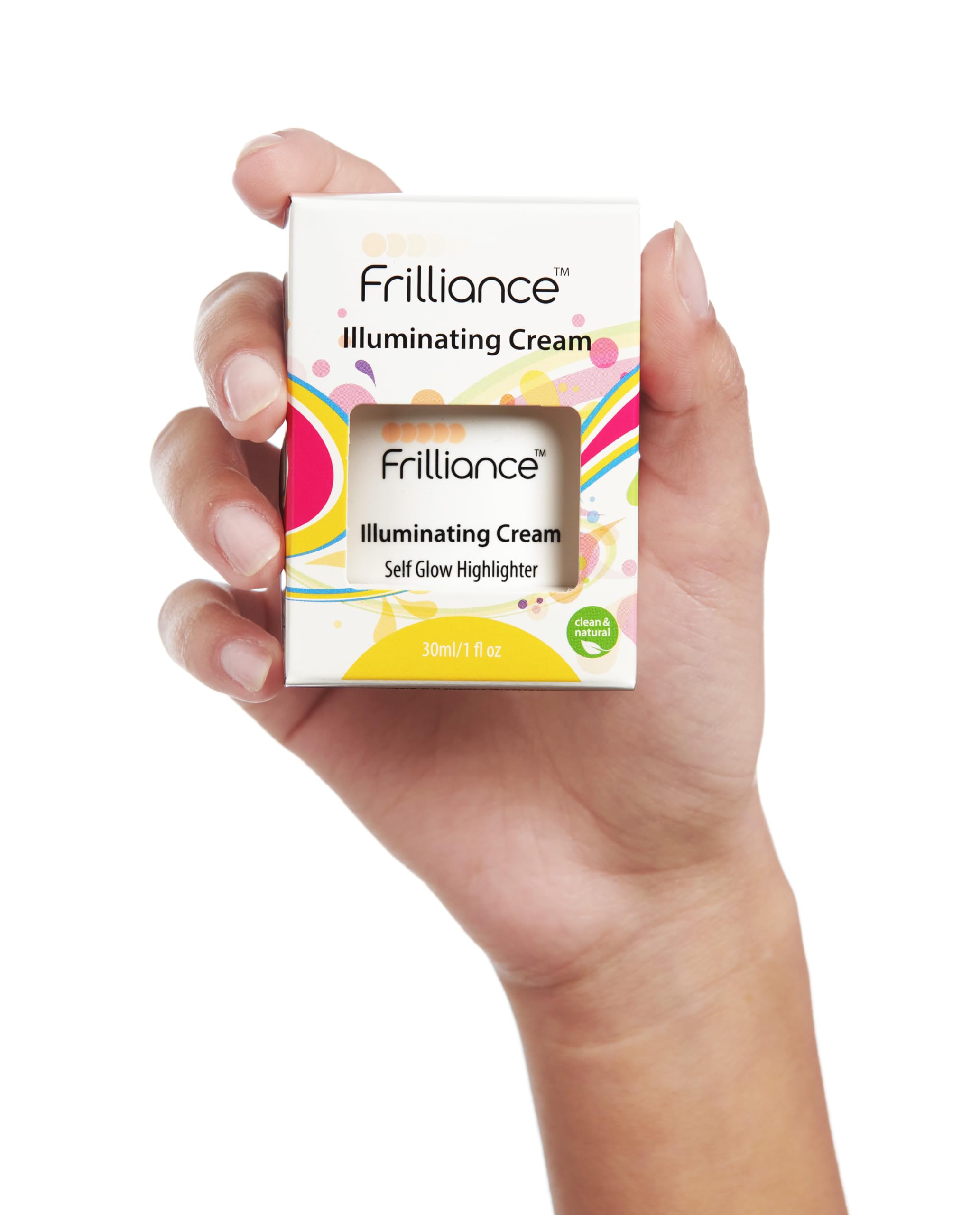 Frilliance Illuminating Cream | Hydrating Self-Glow Highlighter for Teens | Cruelty-Free & Hypoallergenic