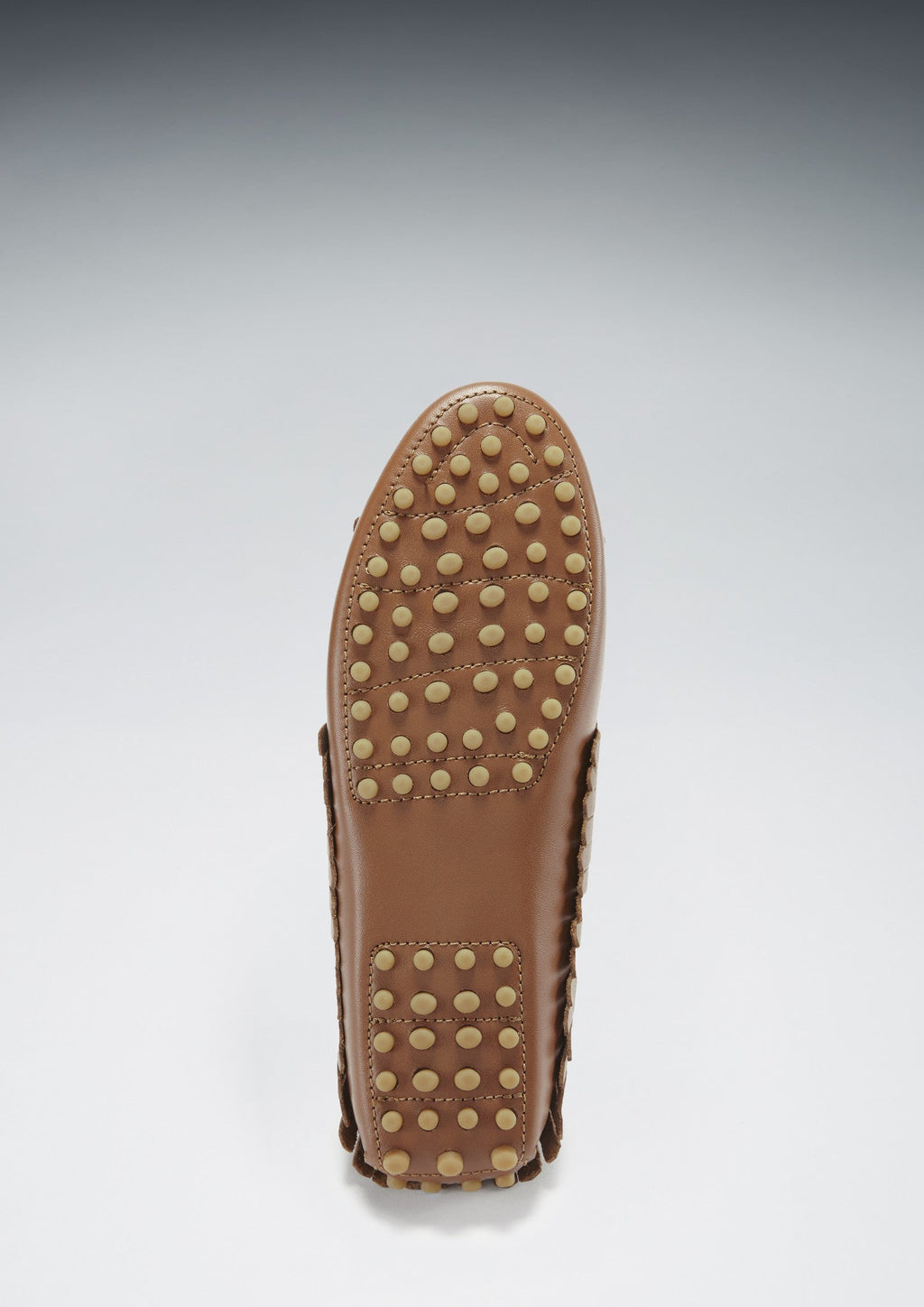 Women's Fringed Driving Loafers, light tan leather