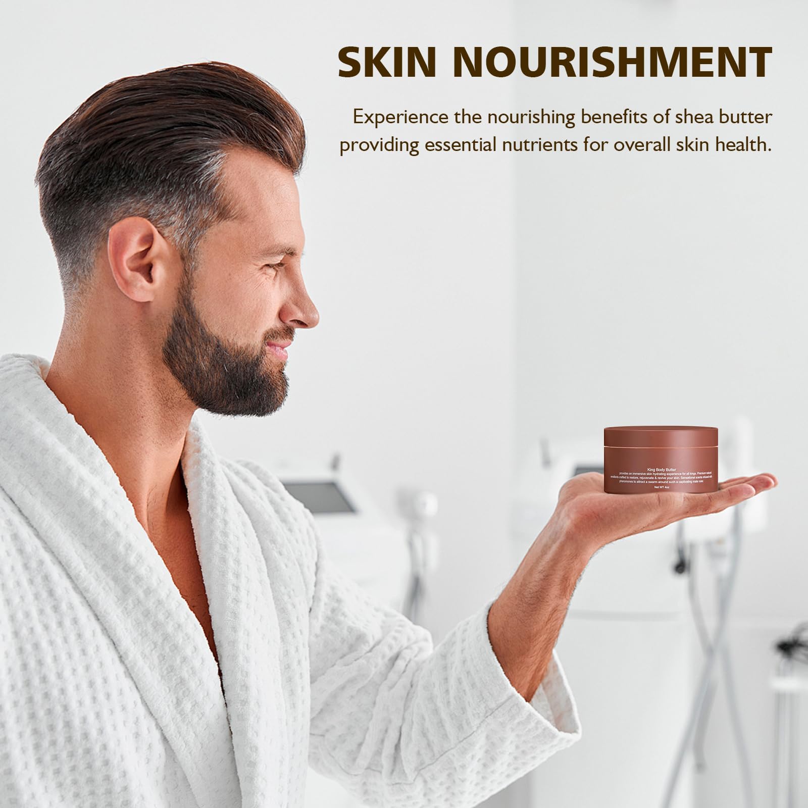 Fugit Crowned SKLN Body Butter for Men – Pheromone Scented Hydrating Cream