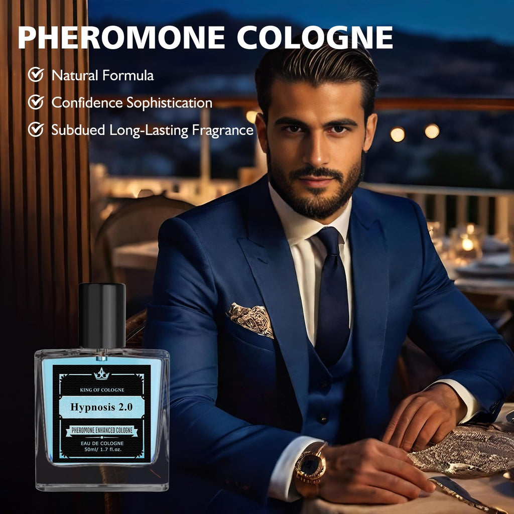 fugit Her Loss Pheromone Cologne for Men | Hypnosis 2.0 Long-Lasting Scent