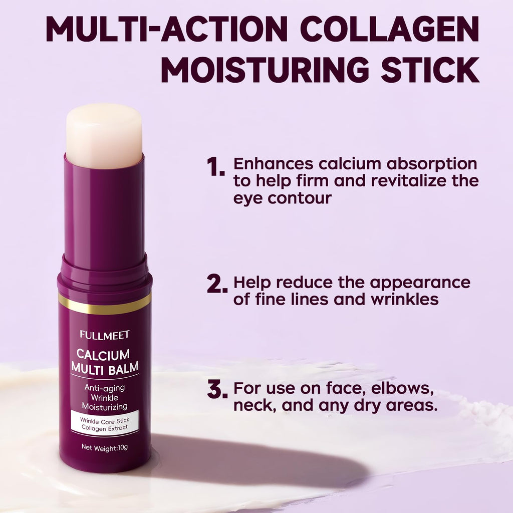 FullMeet Calcium Multi Balm Stick + Calcium Intense Cream – Anti-Aging Eye Care Set