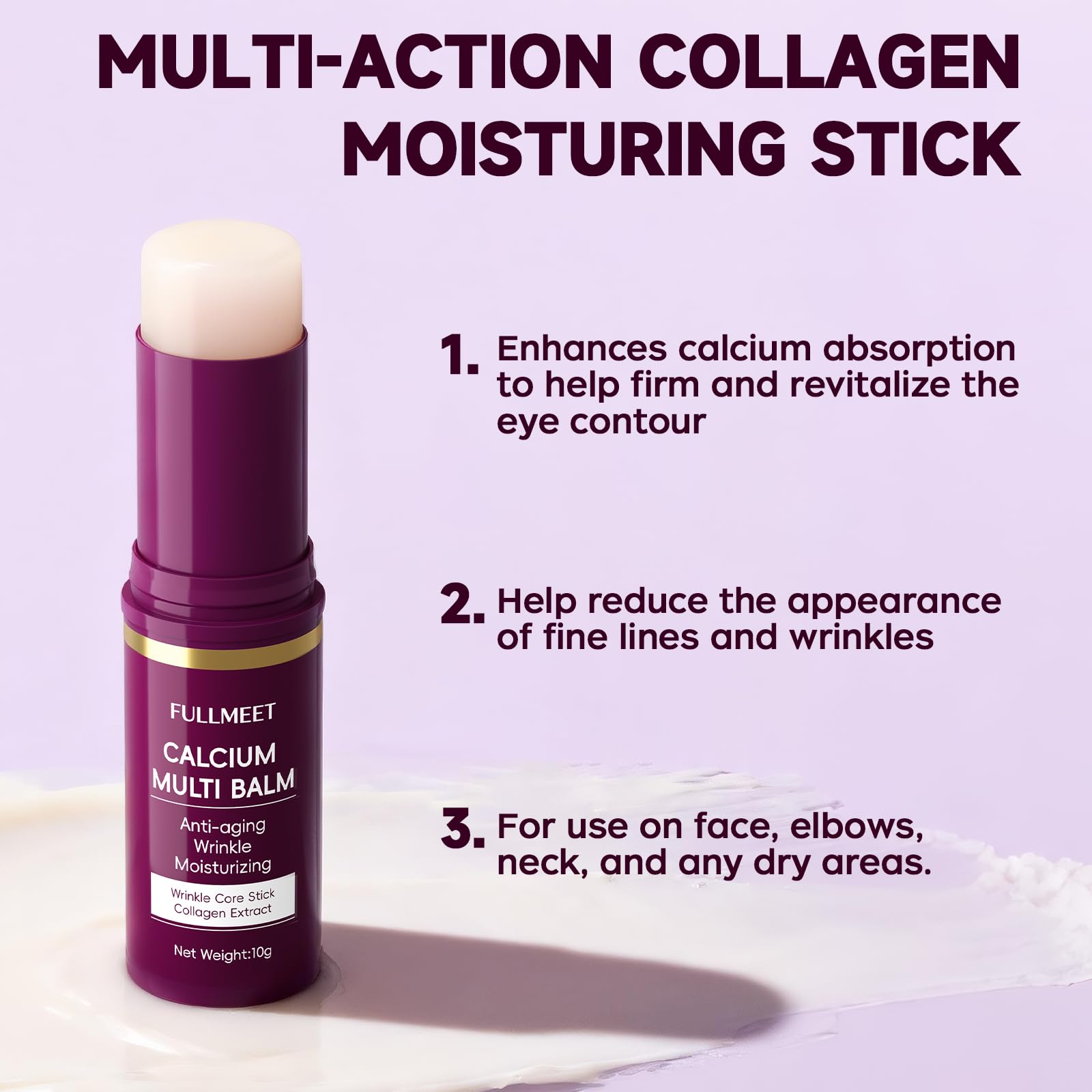 FullMeet Calcium Multi Balm Stick + Calcium Intense Cream – Anti-Aging Eye Care Set