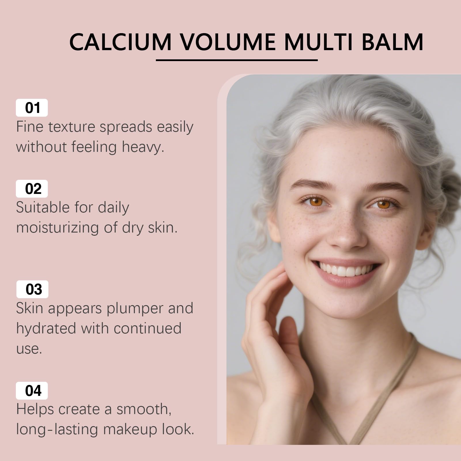 FullMeet Calcium Multi Balm – Hydrating, Anti-Aging Stick for Face, Eyes & Neck | 9g