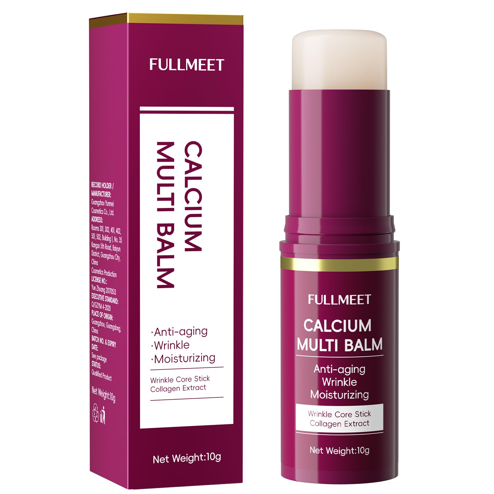 FullMeet Calcium Multi Balm Stick + Calcium Intense Cream – Anti-Aging Eye Care Set