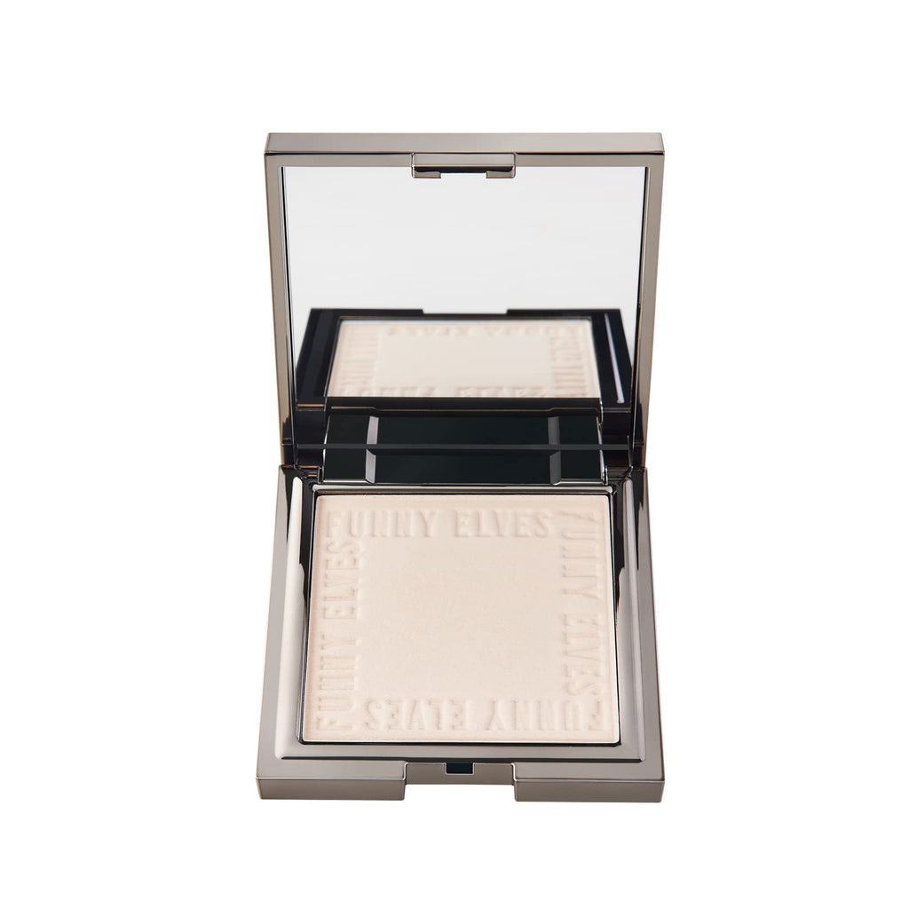 Funny Elves Pressed Powder & Photosensitive Concealer – Long-Lasting, Waterproof, SPF NU00/NU20