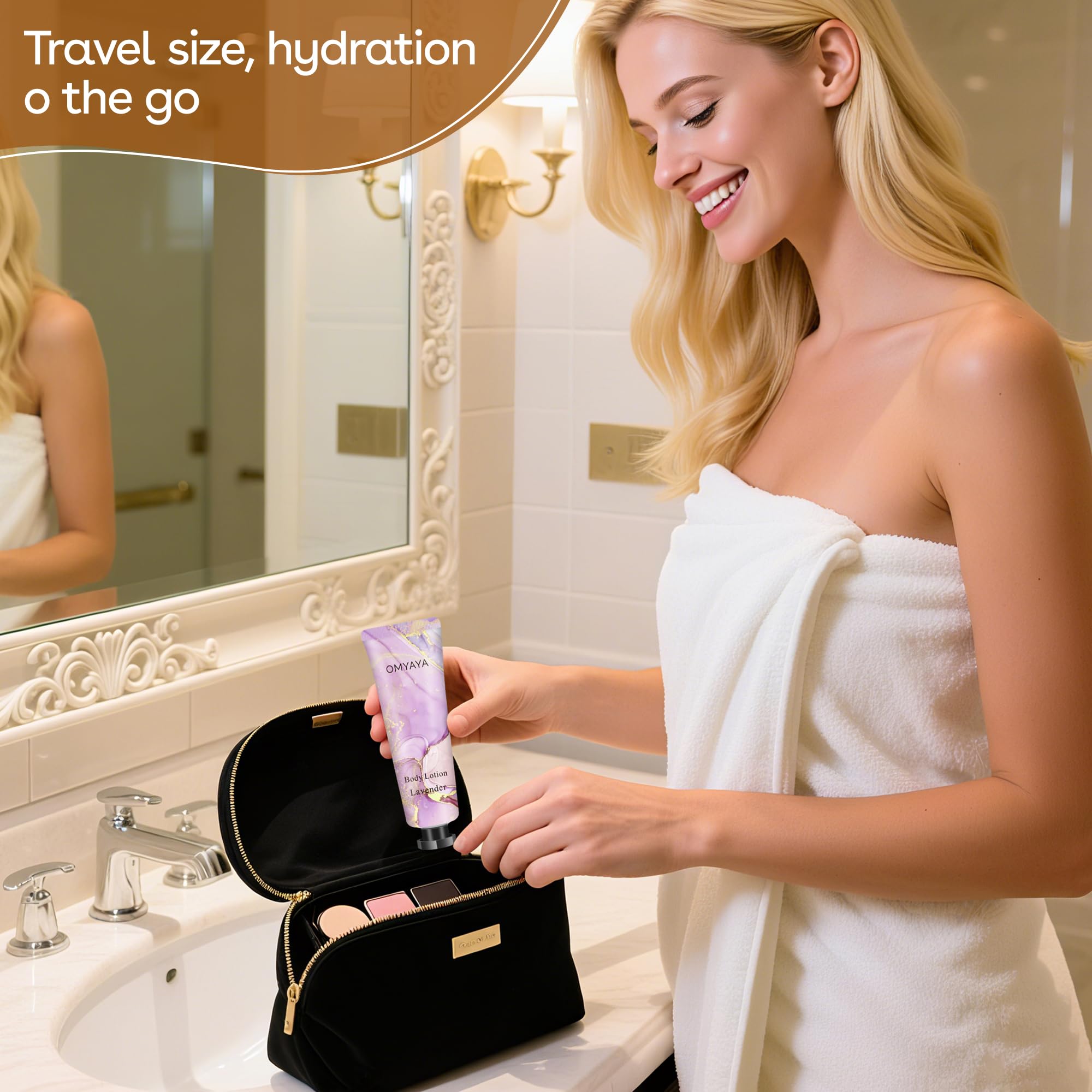 Furnizone Body Lotion 40-Pack Gift Set – Travel-Size 20ml Lotions