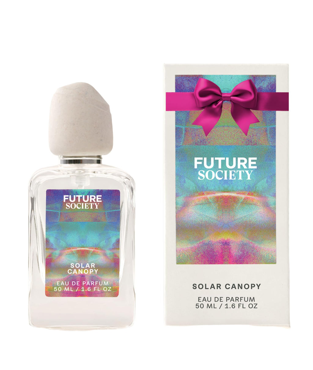 Future Society Solar Canopy Perfume – Rich Fruity Floral EDP with Bergamot, Rose & Vetiver | 50ml