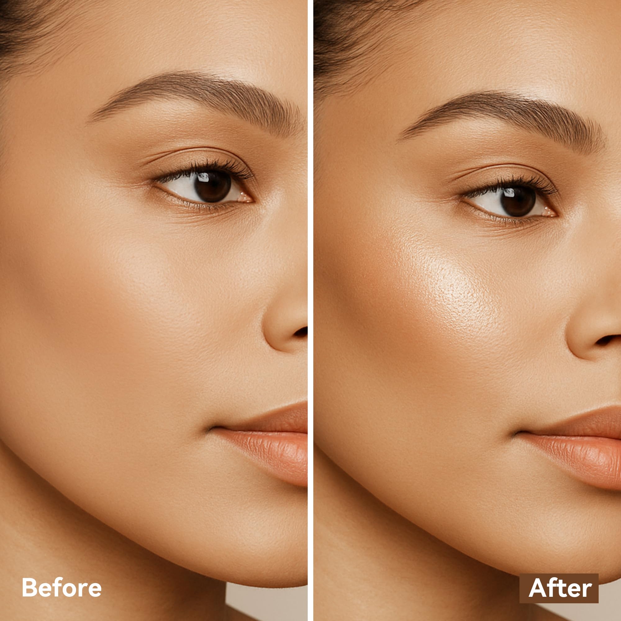 FV Cream Contour & Highlighter Stick – Light Amber & Champagne, Long-Lasting & Waterproof Finish