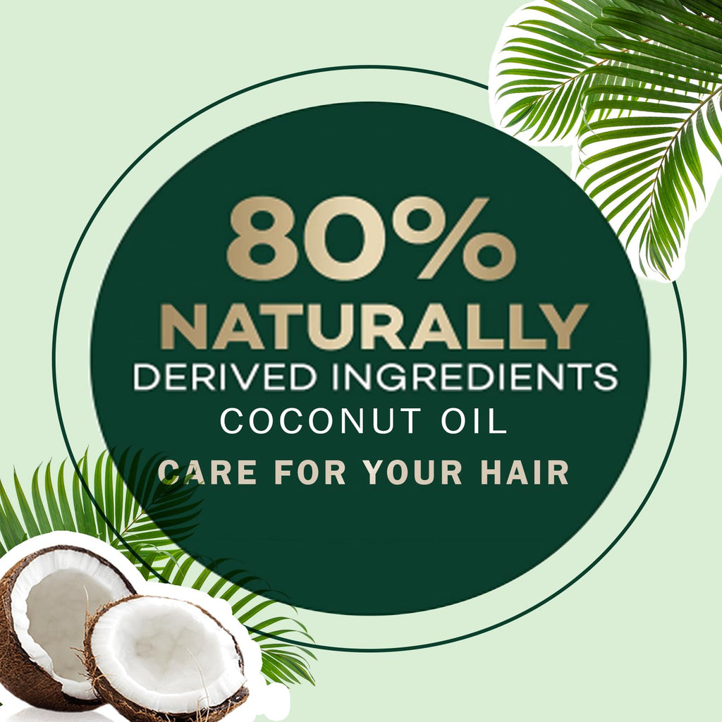 Fvquhvo Dark Brown Hair Dye Shampoo – 3-in-1 Coconut Color, Gray Coverage, 16.9 oz