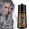 Fvquhvo Silver Gray Hair Dye Shampoo – 16.9 Fl Oz, 3-in-1 Hair Color, Ammonia-Free