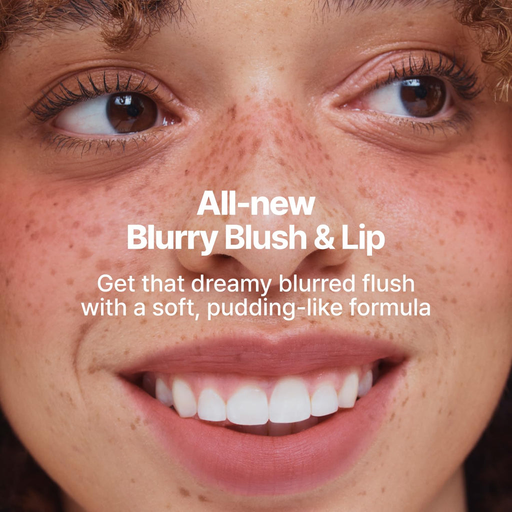 fwee Blurry Pudding Pot + Keychain SET | Airbrushed Blush & Lip, Buildable Pigment, Lightweight, Soft Matte Finish – Dear Coral Brown | 0.17 oz