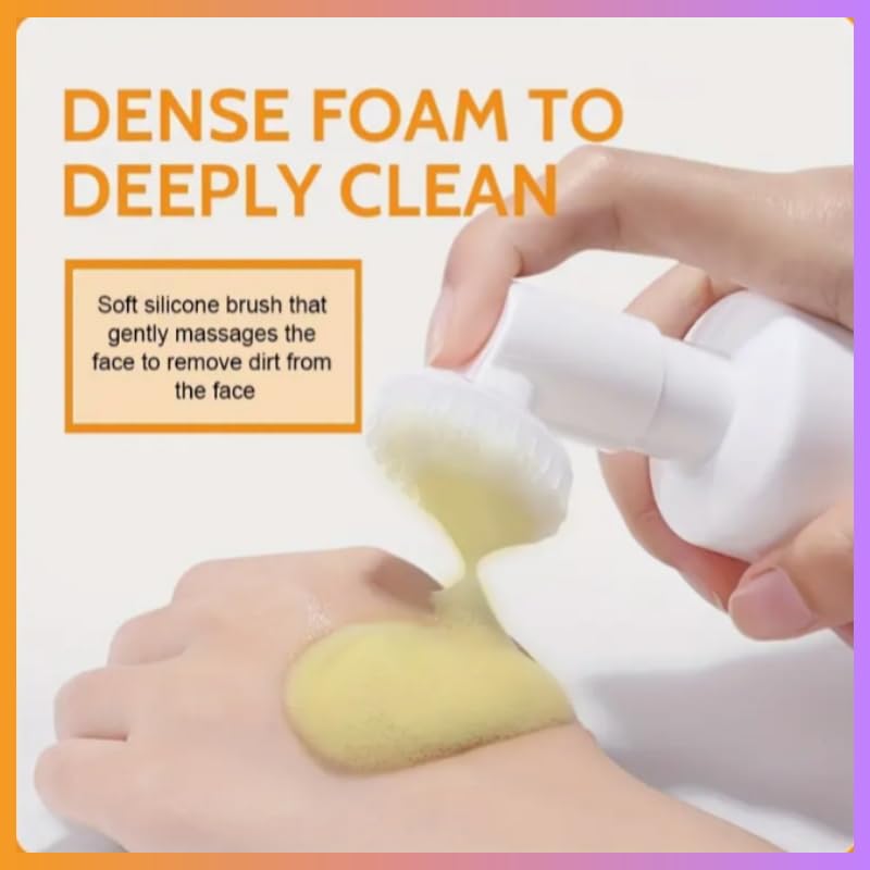 GALHJCZ Turmeric Facial Cleanser 3pc Set – Foaming Turmeric Wash for All Skin Types