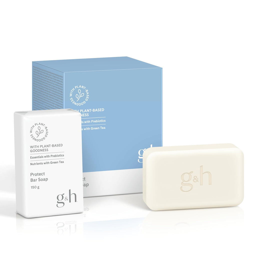 G&H Protect Bar Soap – 2 Pack, Sulfate-Free, Clean-Scented 5.29oz Each