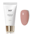 GAOY Crystal Poly Gel 60g Nude 03 – Nail Extension Builder Gel for Beginner & Pro