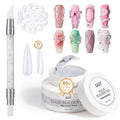 GAOY 60g Solid Builder Gel – Non-Sticky 3D Nail Sculpting & Extension (Clear)