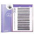 GAQQI Lash Clusters GQ03 – C Curl, 10-16mm, 168Pcs, Wispy Natural Lashes