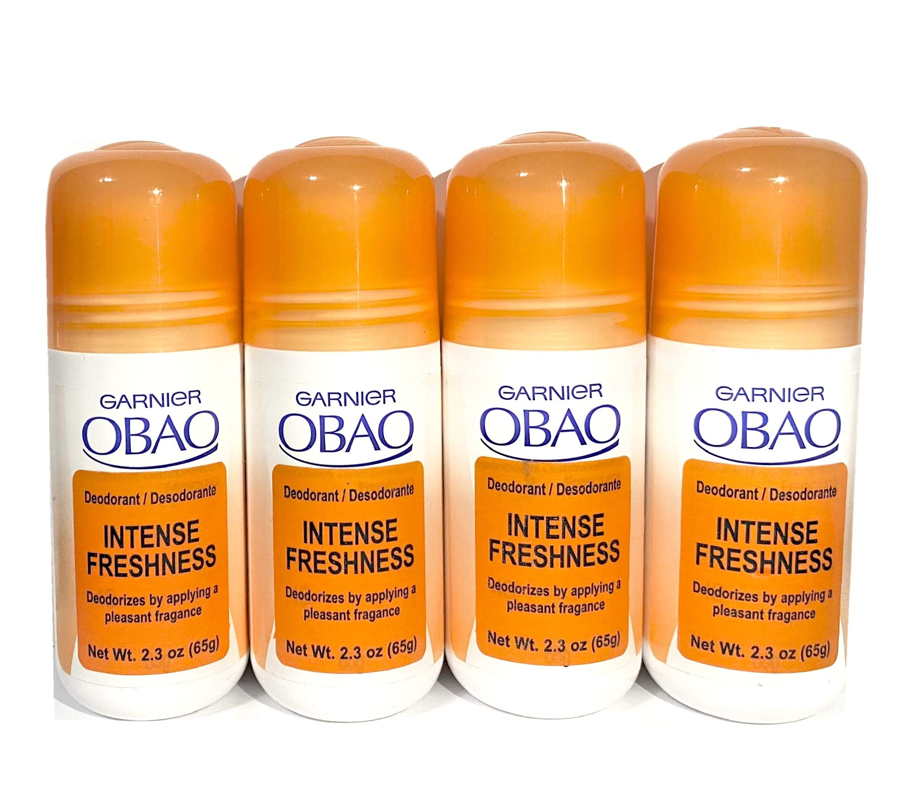 Garnier OBOA for Women – 48-Hour Roll-On Deodorant & Antiperspirant, Alcohol-Free & Fragrance-Free, 65 g