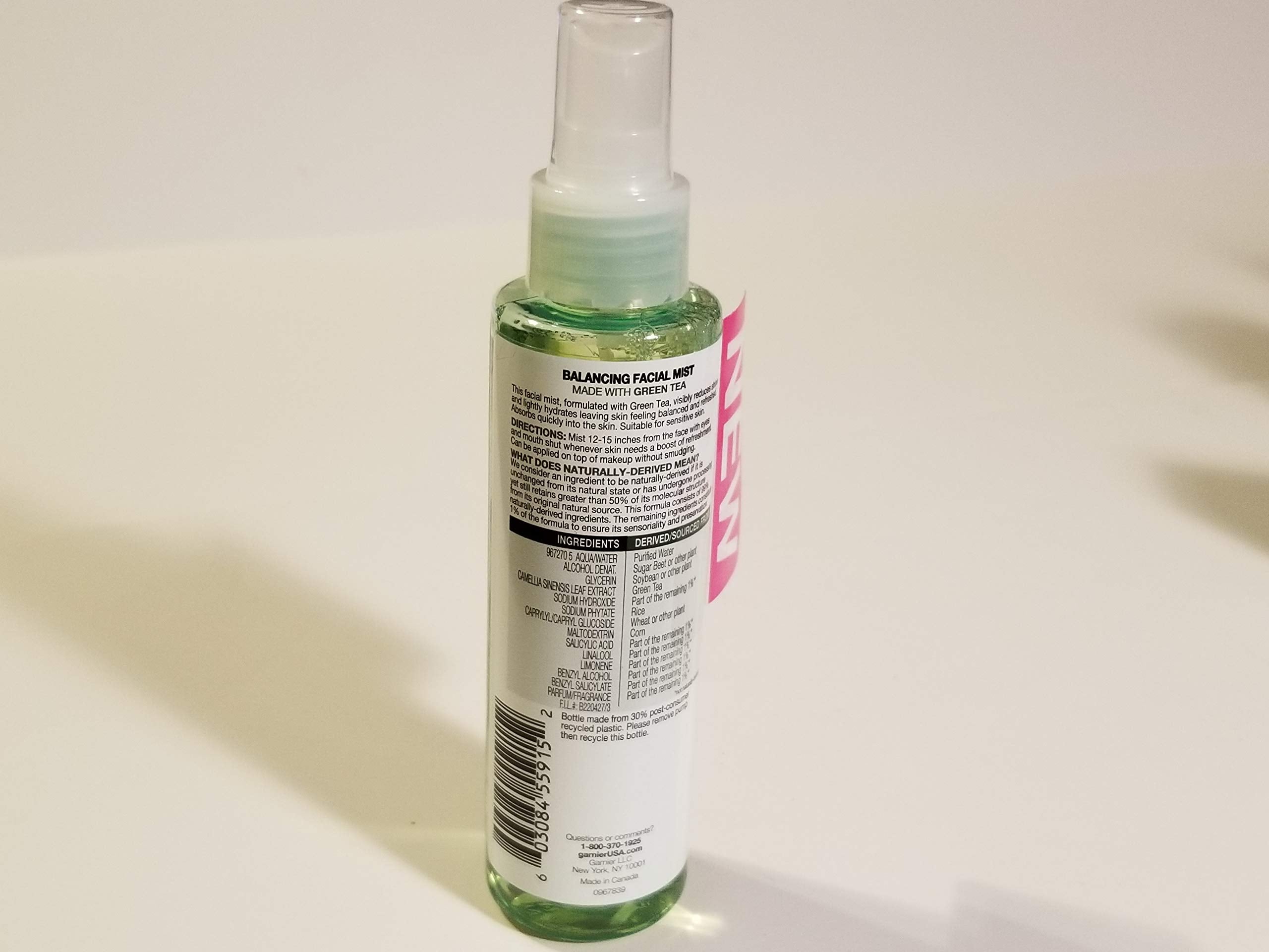 Garnier SkinActive Balancing Facial Mist with Green Tea – 3 x 4.4 oz