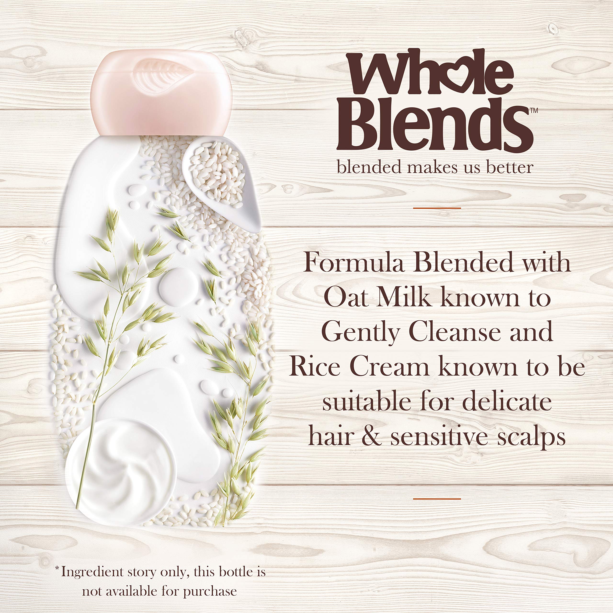 Garnier Whole Blends Gentle Shampoo Oat Delicacy for Sensitive Scalp – 22 fl oz