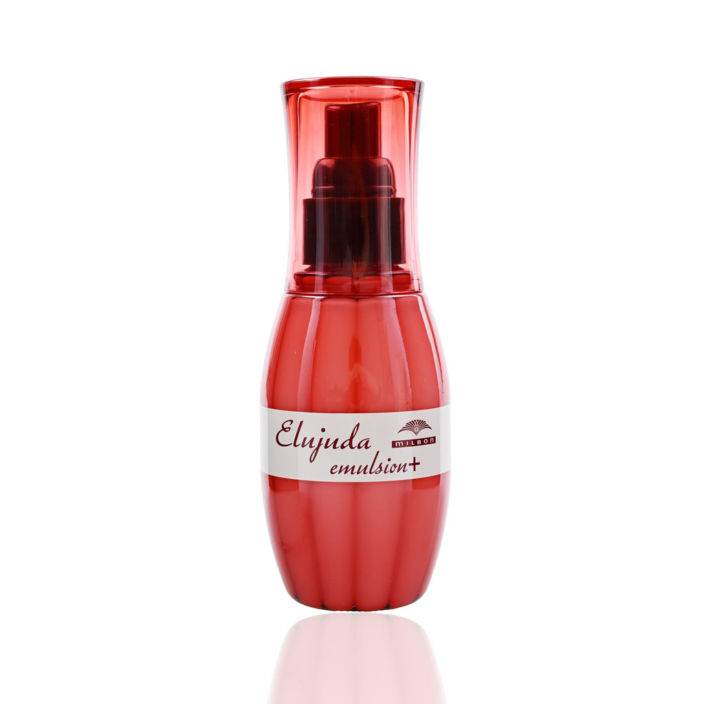 GASHINA STORY Mil-bon Elujuda Emulsion Plus 120g | Lightweight Moisture & Frizz Control