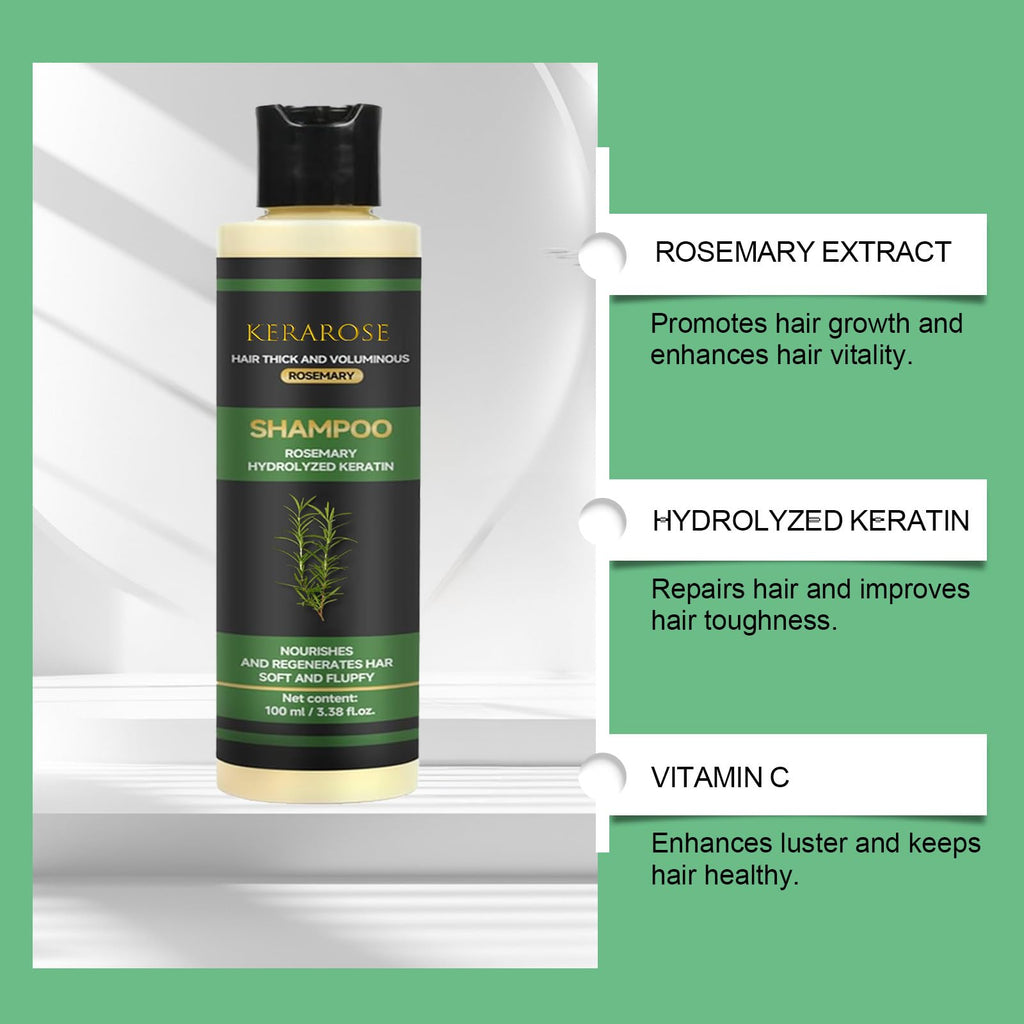GDS Kerarose Rosemary Hair Growth Shampoo | Natural Thickening & Strengthening