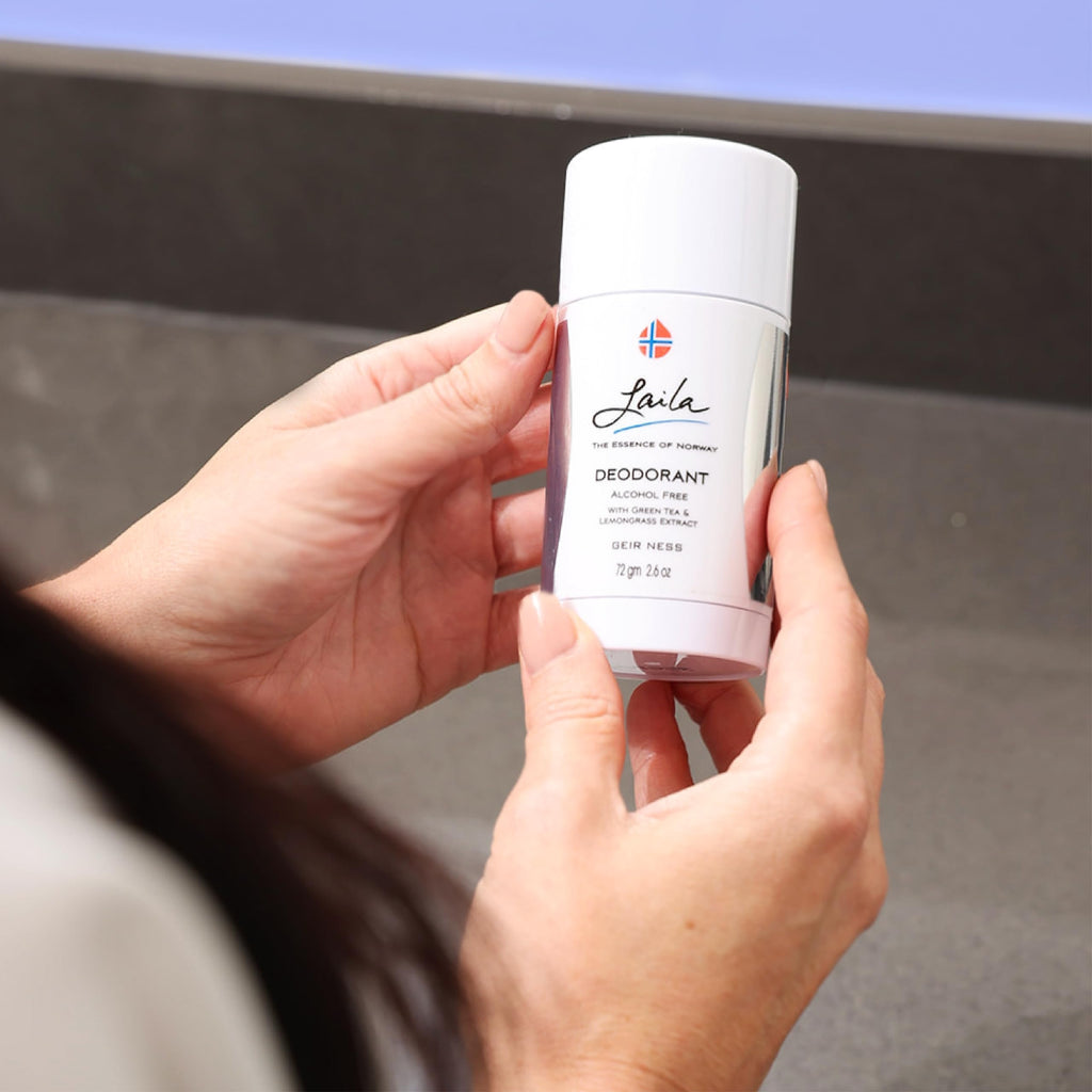 Geir Ness Laila Deodorant – Green Tea & Lemongrass Extracts, Alcohol & Aluminum Free
