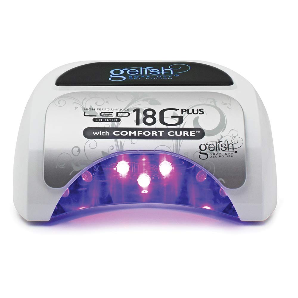Gelish 18G Plus LED Light | 36W Pro Curing Lamp with Comfort Cure Technology