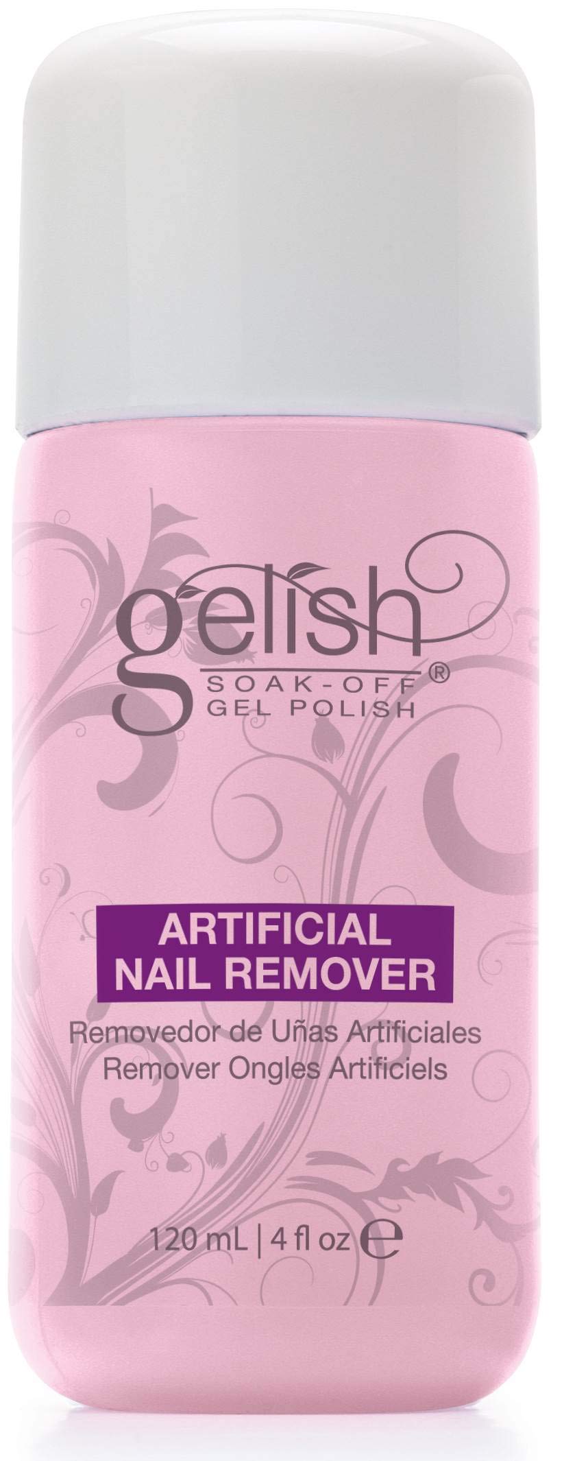 NEW Gelish Soak Off Gel Nail Polish Remover & Cleanser Bottles 120 mL (4 fl oz)