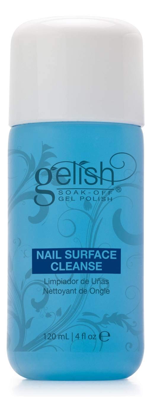 NEW Gelish Soak Off Gel Nail Polish Remover & Cleanser Bottles 120 mL (4 fl oz)