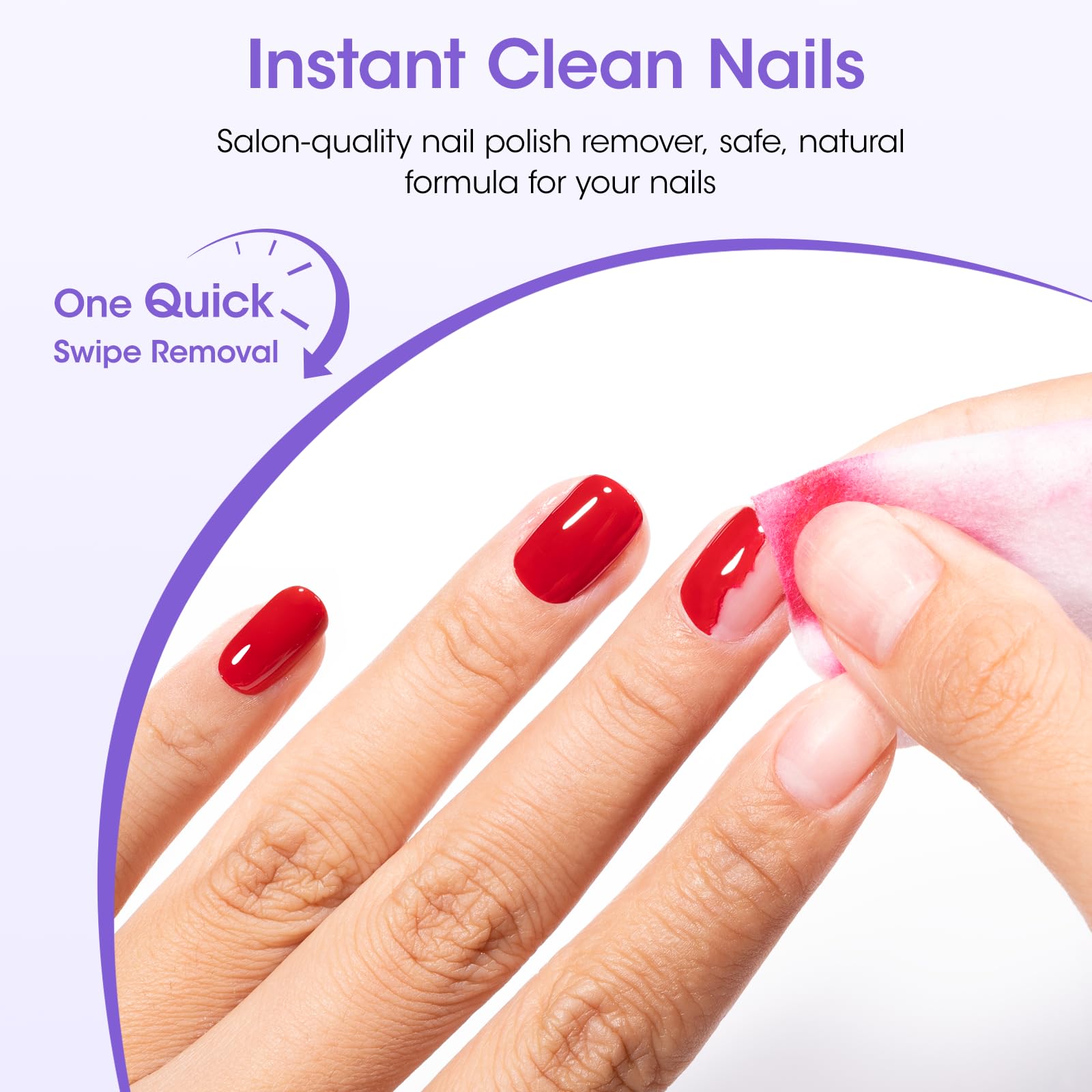 GELLEN 16 fl oz Non-Acetone Gel Nail Remover – 5-in-1 Pump Kit for Gel Polish, Glue, Glitter & Acrylic