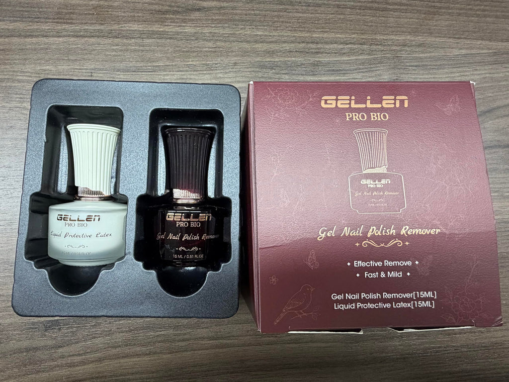GELLEN Gel Polish Remover Kit Pro Bio | Quick Gel Removal at Home