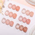 GELLEN Nude Gel Polish Set | Jelly Nude UV Gel Polish for French Tip Manicure