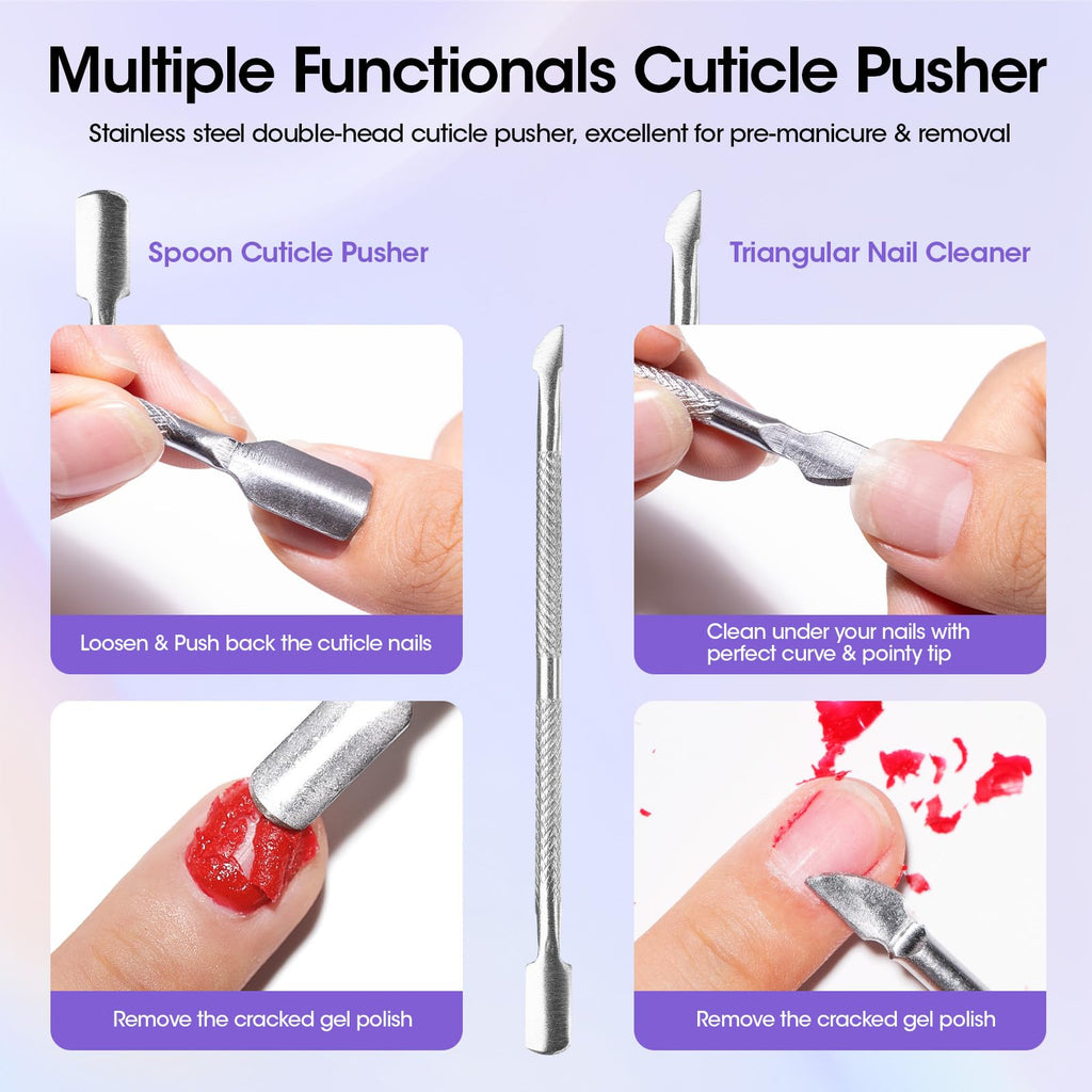 Gellen Gel Remover Pro Kit — Fast 2-5 Minute Gel Nail Removal with Peelable Latex Shield