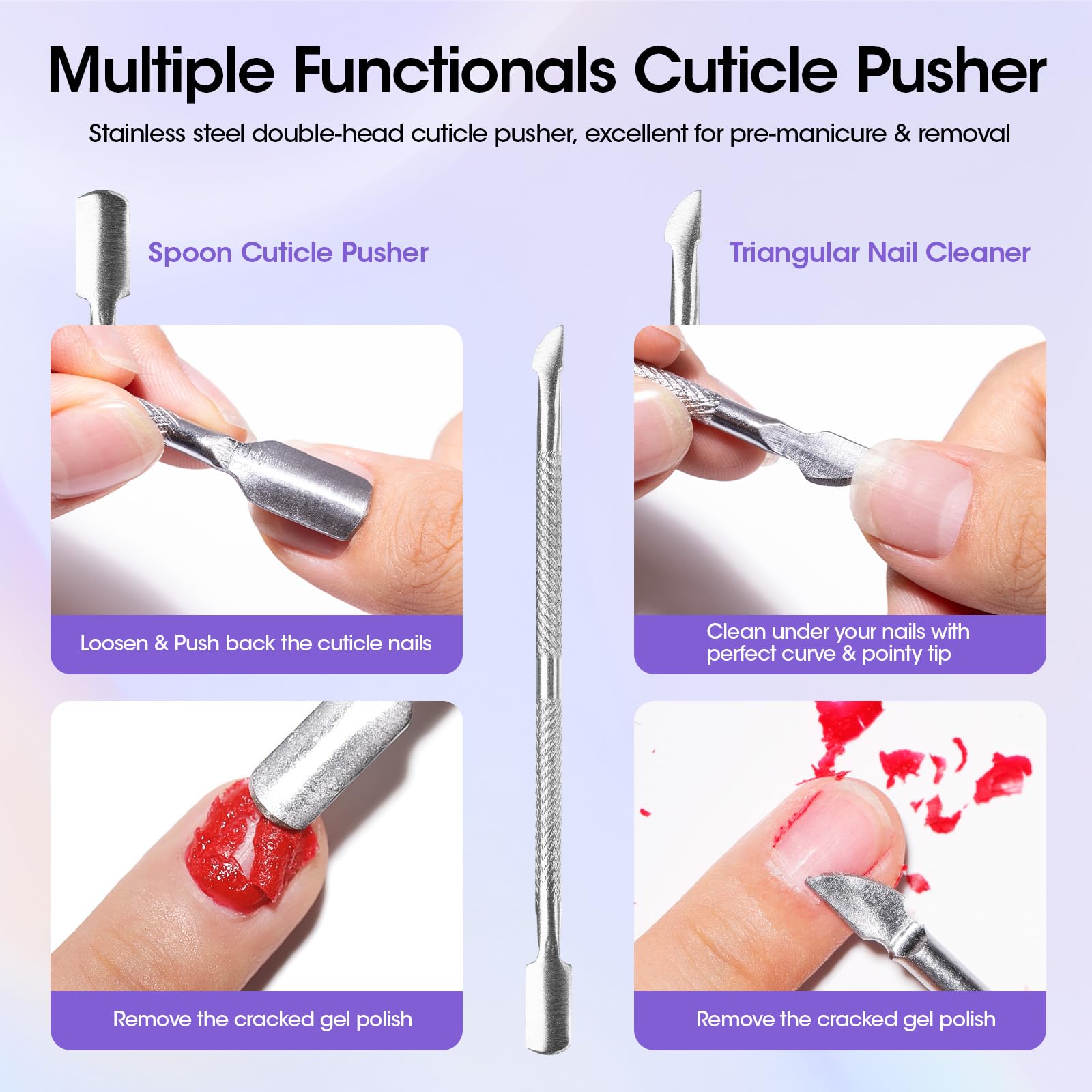 Gellen Gel Remover Pro Kit — Fast 2-5 Minute Gel Nail Removal with Peelable Latex Shield