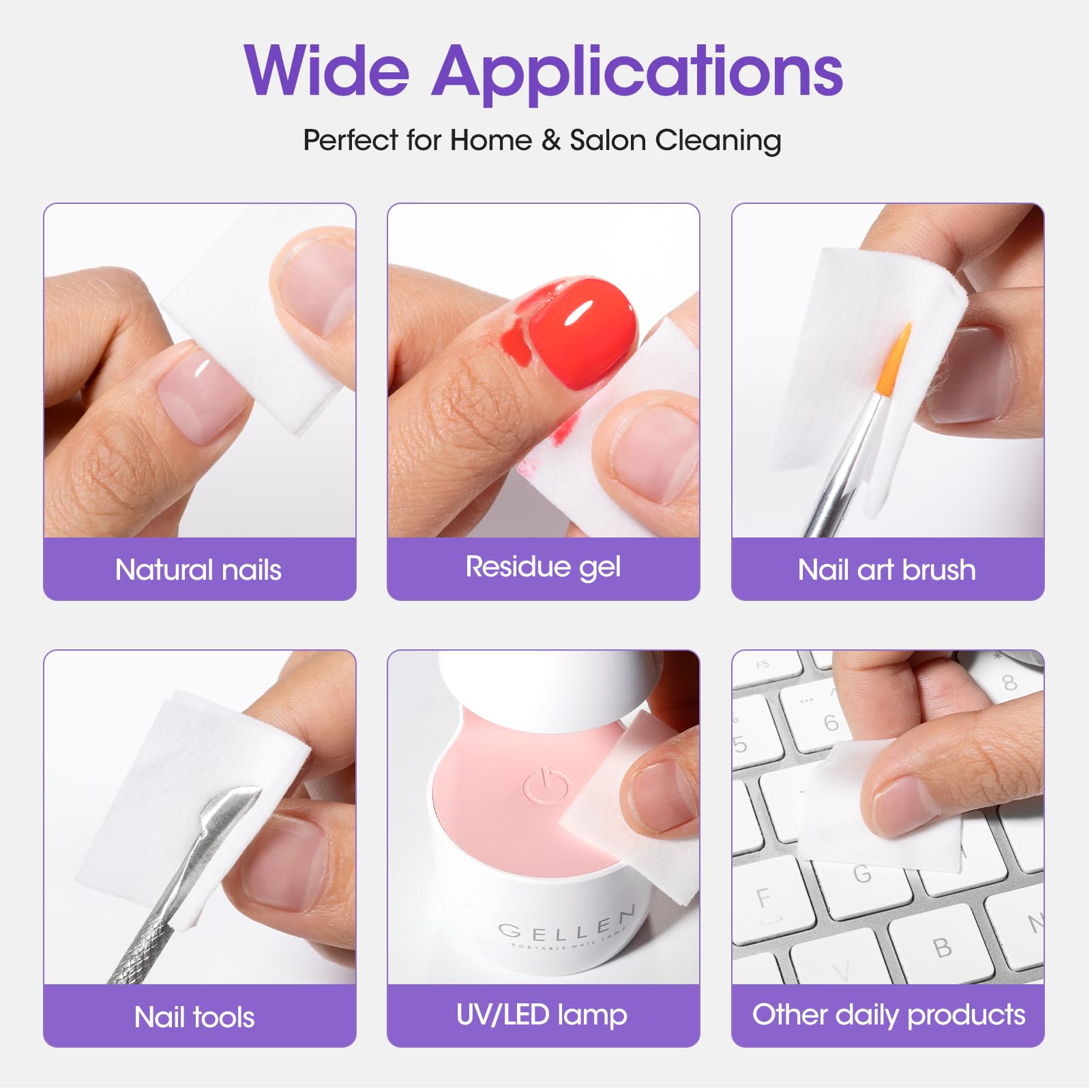 GELLEN 473ml Slip Solution for Polygel Nails with Pump Bottle – Nail Brush Included