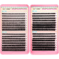 GEMERRY Lash Clusters – 4 Styles (40D, 50D, 60D, 80D) Fluffy DIY Eyelashes