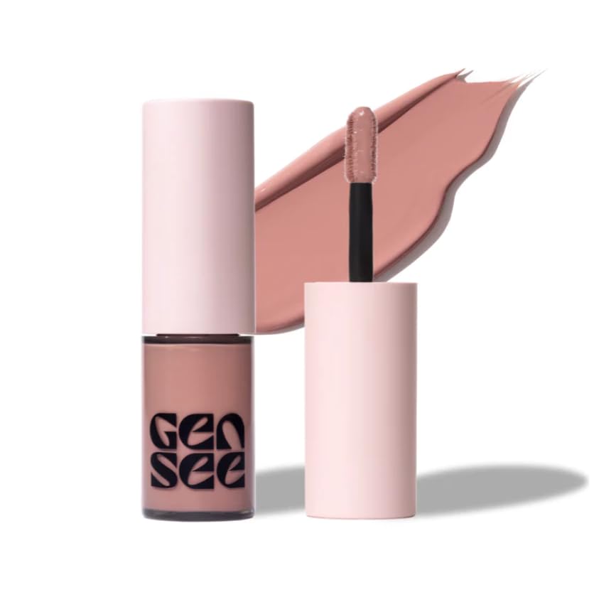 Gen See Mixed Media Matte Liquid Eyeshadow – Rose Water (0.23 fl oz / 7 ml) | Long-Lasting Matte Finish