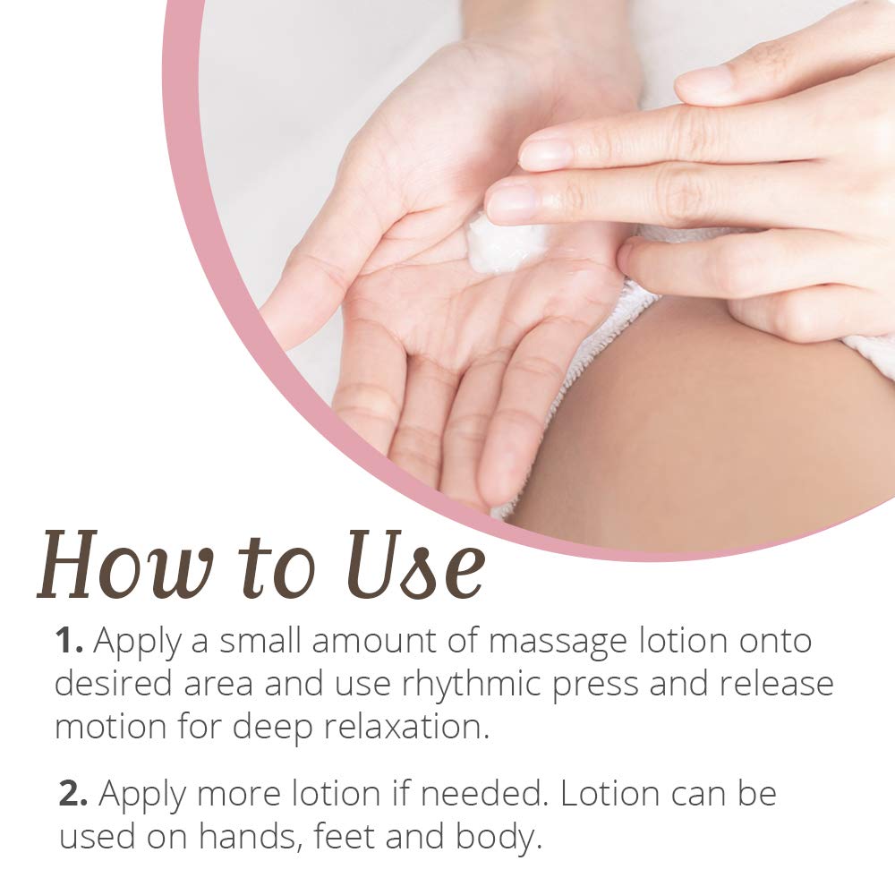 Gena Mani Spa Massage Lotion – Deeply Moisturizing Massage Lotion with Argan Oil, 16 oz