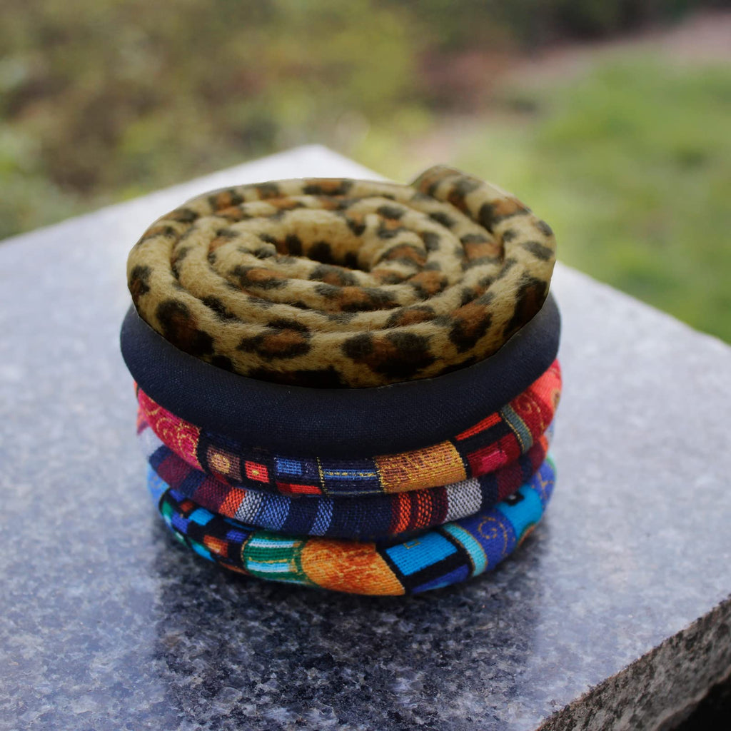 General Spiral Lock Hair Tie for Dreadlocks | Bendable, Secure Ponytail Holders for Thick Hair