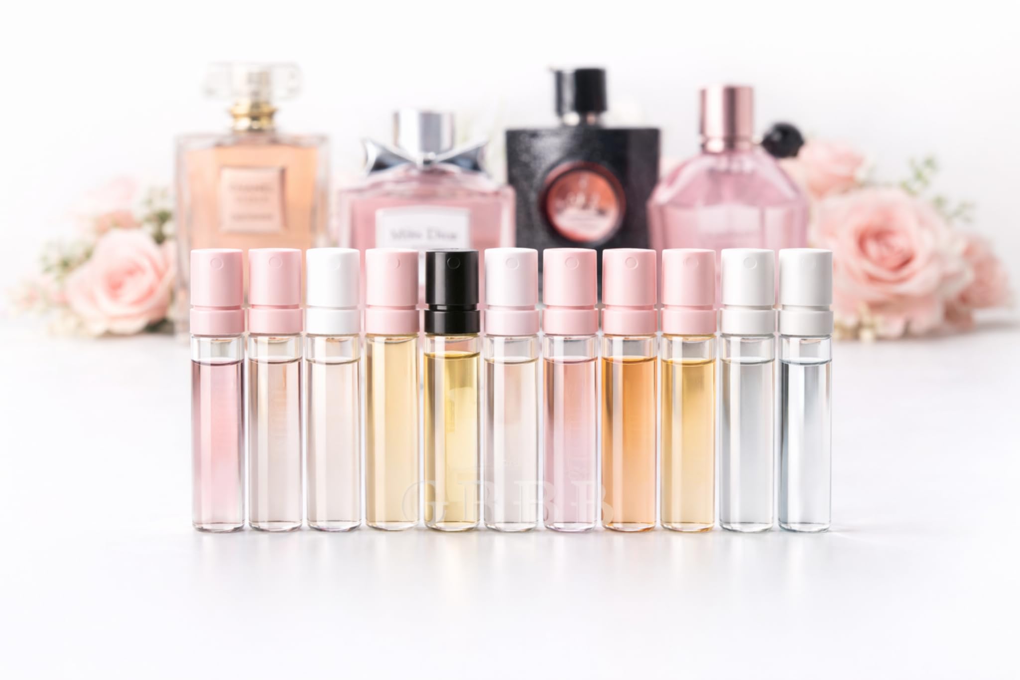 Designer Perfume Sample Set — 12 Random Vials for Women | Fragrance Discovery Kit