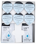 Hydrate Pods: Oxygen Facial CO2 Therapy at Home – 6 Pods + Primer Gel + Serum (New Formula, Less Foam)