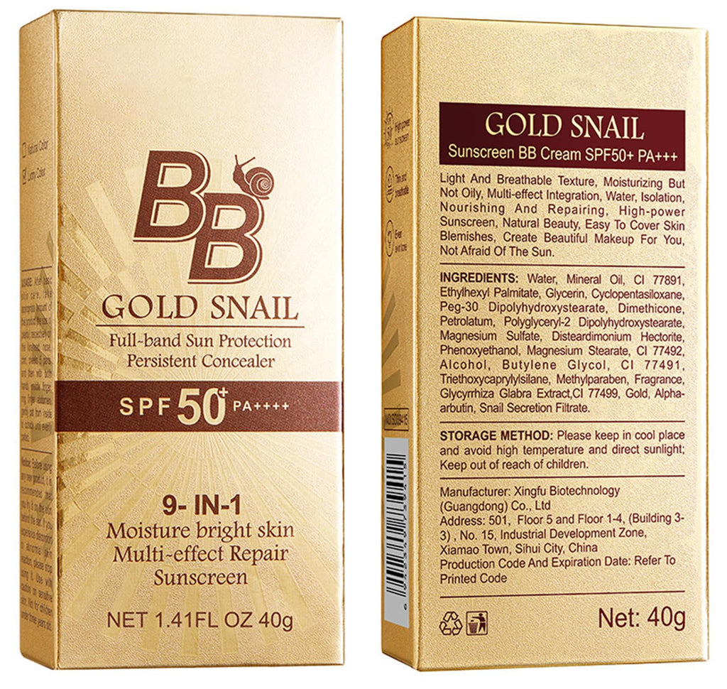 Generic Korean BB Cream SPF 50 - 9-in-1 Waterproof Foundation (2-pcs)