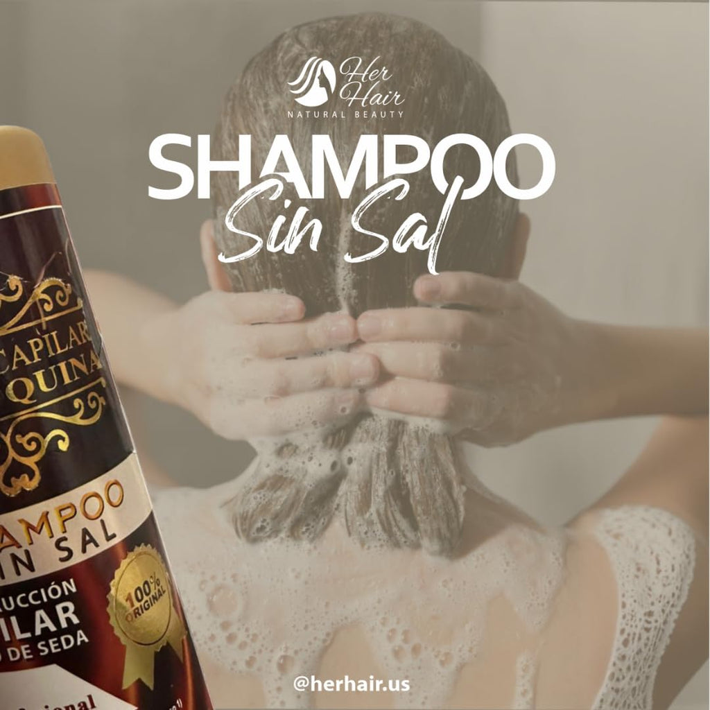 Generic Marroquina Sulfate-Free Shampoo – 33.8 oz | Cleansing & Hair Reconstructor | Shine & Smoothness | Professional Use | 100% Original | Chocolate