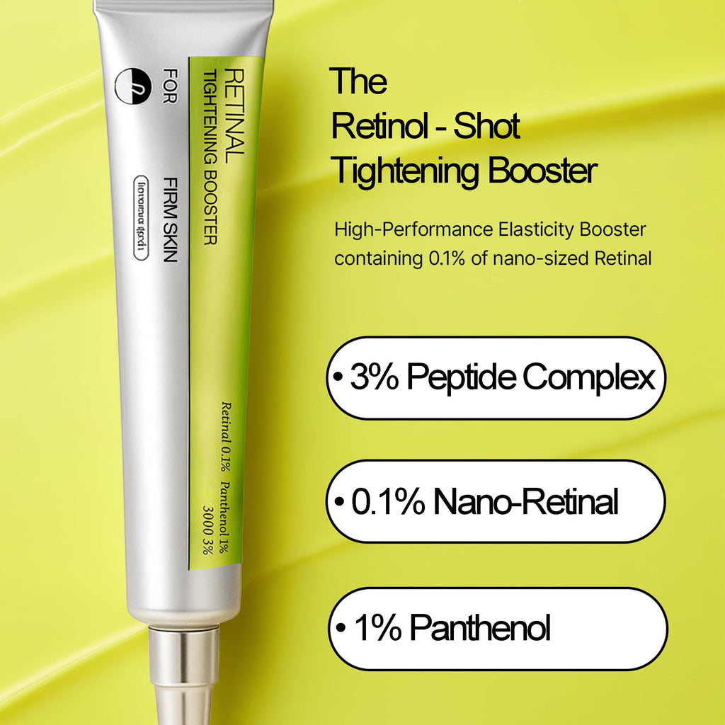 Generic Retinal Retinol Shot Serum for Face – Tightening Booster, Pore Minimizer, Anti-Wrinkle & Firming Skin (2pcs)