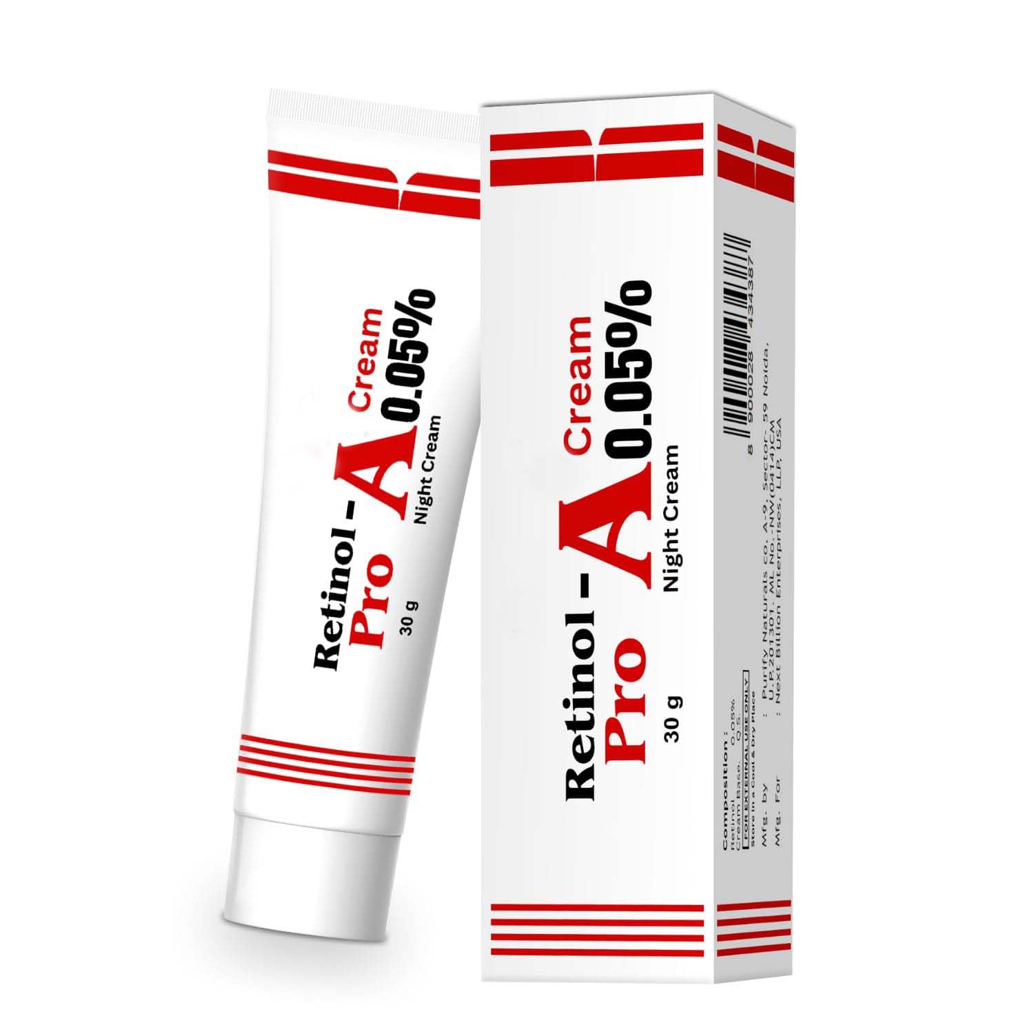 Generic Retinol Pro Night Cream 0.05% – 30 g Anti-Aging Facial Moisturizer