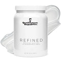 Gentlemen Republic 64oz Refined Gel for Men | Humidity-Resistant, Alcohol-Free Hold, Flake-Free Shine — Made in USA
